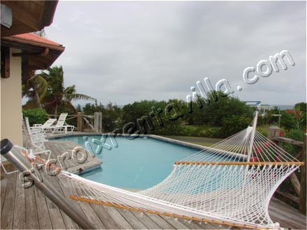 beach front villa